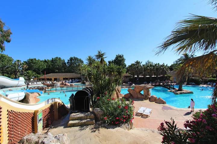 Camping per 4 persone, con Terrazza e Piscina a Cap d'Agde