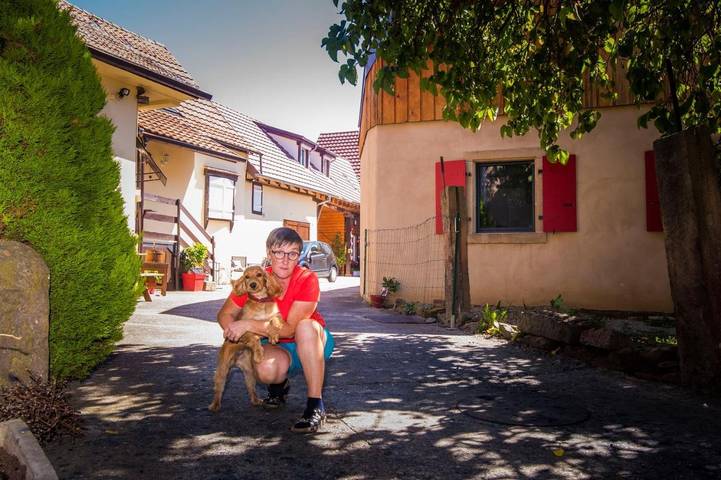Maison d’hôte pour 2 personnes, avec Jardin à Sand