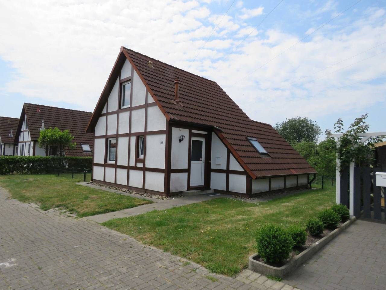 Ferienhaus Scout 60 im Feriendorf Altes Land - Ferienhaus 134 Scout 60qm für max. 5 Personen mit Haustier in Hollern-Twielenfleth, Altes Land Stade
