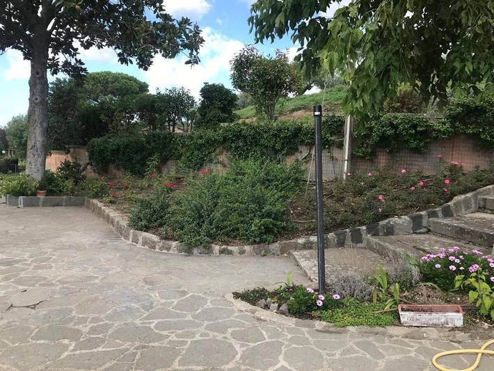 Maison de campagne pour 2 personnes, avec piscine et vue ainsi que terrasse et jardin, animaux acceptés à Viterbo - 3