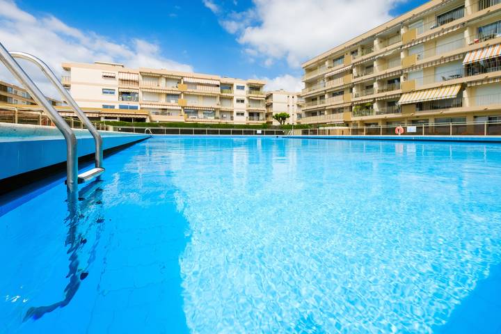 Appartement de vacances pour 4 personnes, avec Jardin et Bassin pour enfant