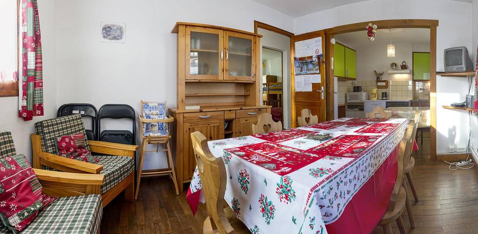 Gîte pour 6 personnes, avec balcon, animaux acceptés à La Giettaz - 2