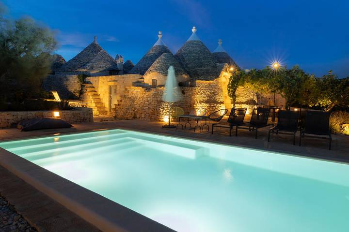 Trullo pour 5 personnes, avec balcon/terrasse à Locorotondo - 4