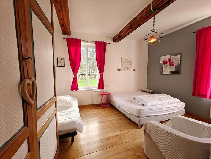 Appartement de vacances pour 3 personnes, avec vue et jardin