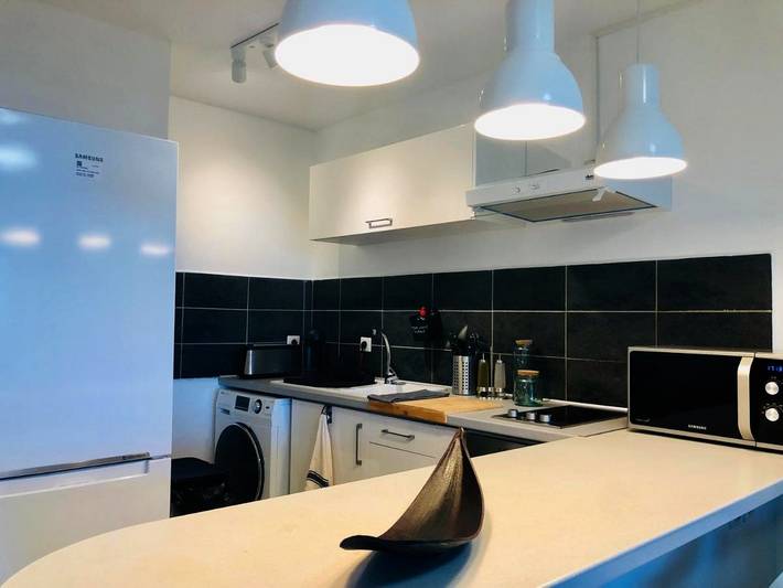 Gîte pour 4 personnes, avec jardin et vue dans Plage de l'Autre Bord - 3