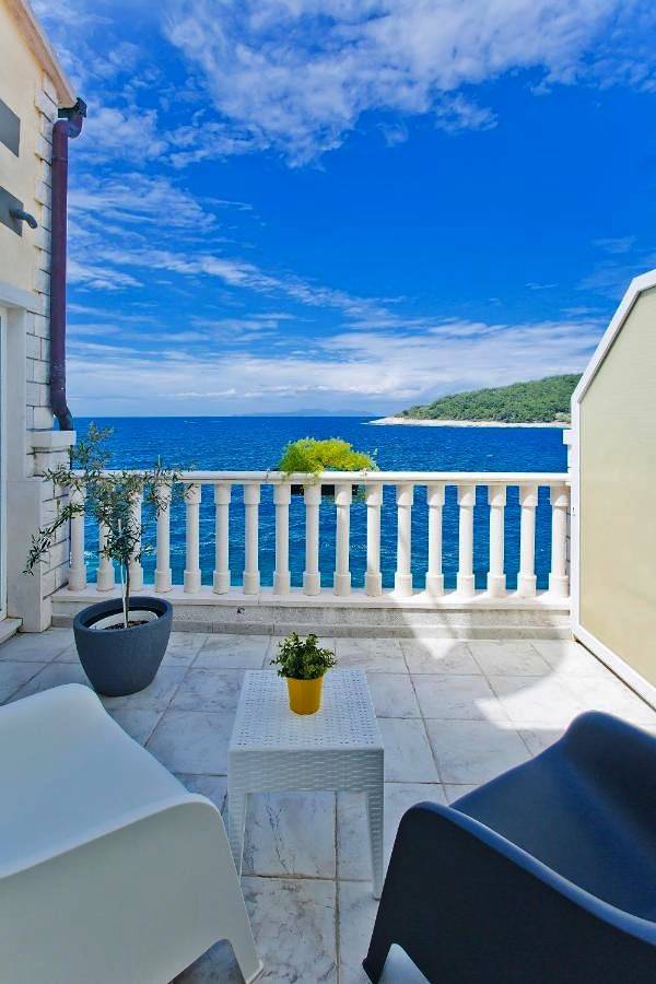 Maison d’hôte pour 2 personnes, avec Balcon ainsi que Terrasse et Vue dans Hvar