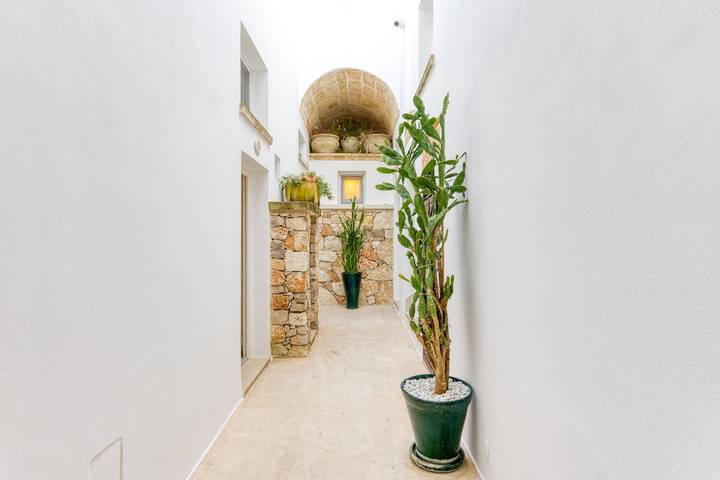 Room 'Casa Sant'Anna 1' with Air Conditioning in Presicce, Taranto-bugten