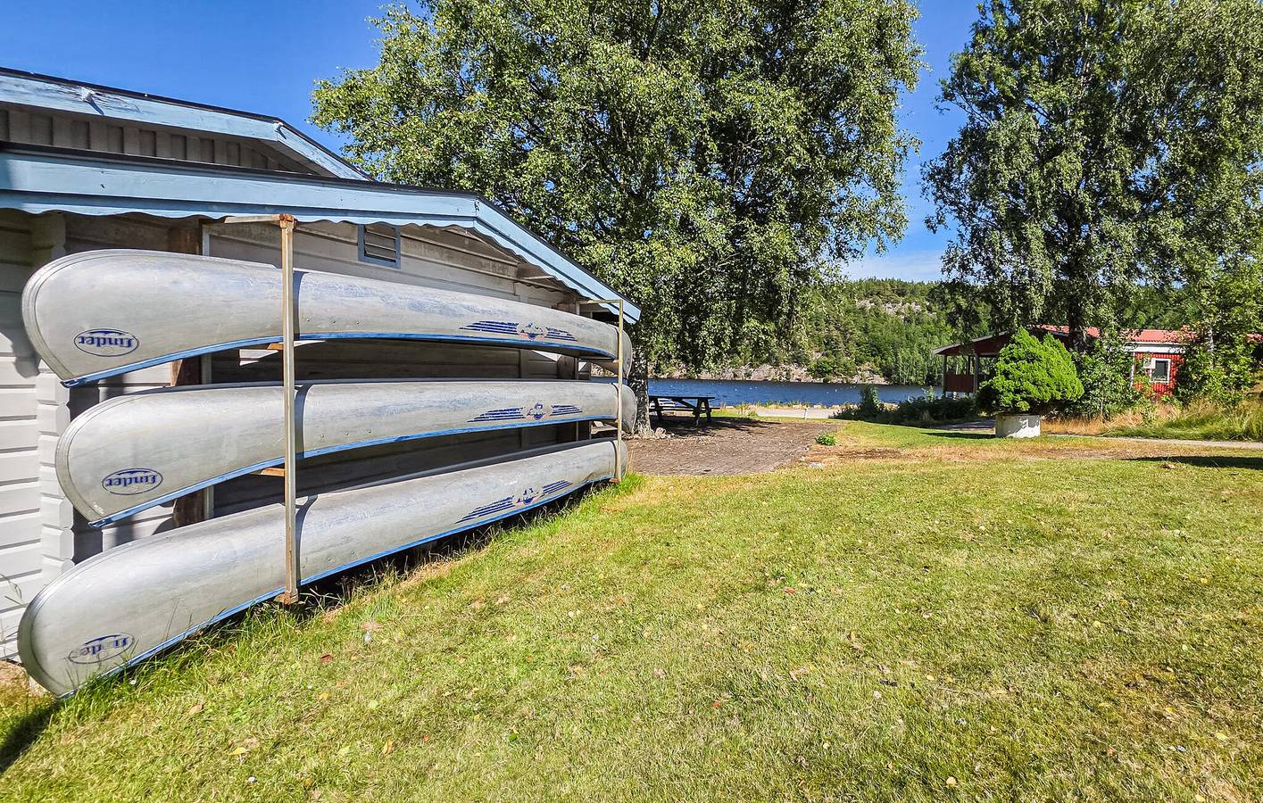 Ferienhaus für 4 Personen mit Terrasse in Lilla Edet, Västergötland