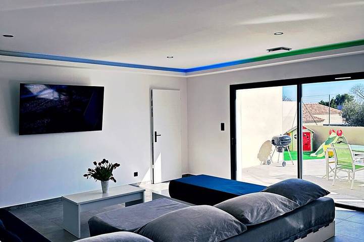 Location de vacances pour 8 personnes, animaux acceptés à Sernhac - 3