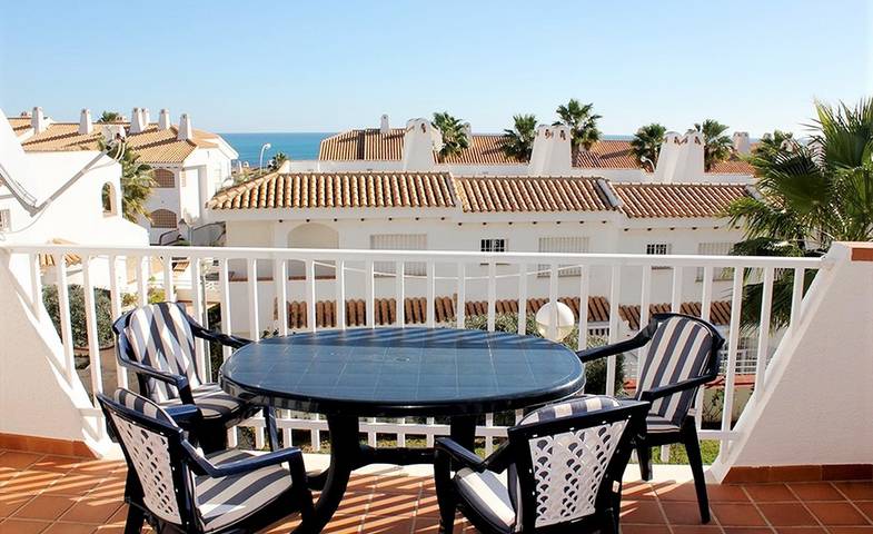 Vakantiehuis voor 2 personen, met balkon en tuin in Costa Blanca Zuid