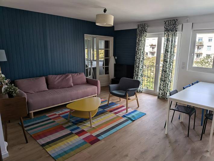 Entire apartment, T4 Hyper Centre pleasant and bright in La Rochelle, La Rochelle region