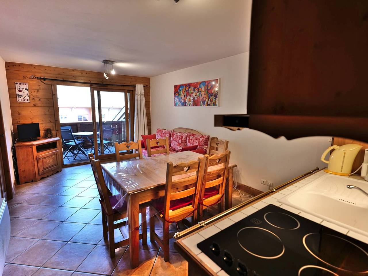 Apartamento entero, Cómodo apartamento de 3 piezas en el corazón de Chinaillon, 49m², 6 personas, incluye parking in Chinaillon, Le Grand-Bornand