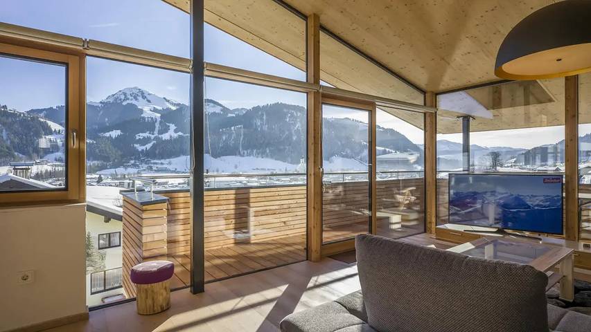 Appartement voor 4 personen, with Balkon and Tuin as well as Zwembad in Söll