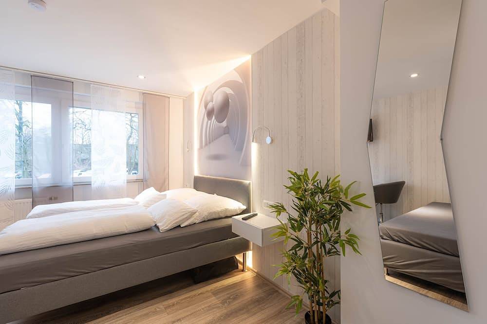 Apartamento entero, Apartamento-Superior-Baño Privado-Vista al Jardín-Zimmer 102 in Leverkusen, Condado del Monte