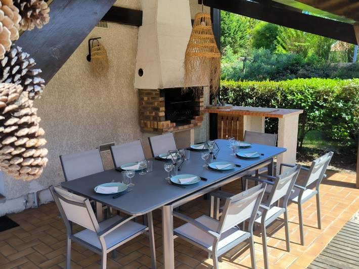 Ferienhaus für 8 Personen, mit Balkon und Terrasse sowie Garten in Biscarrosse Plage - 3