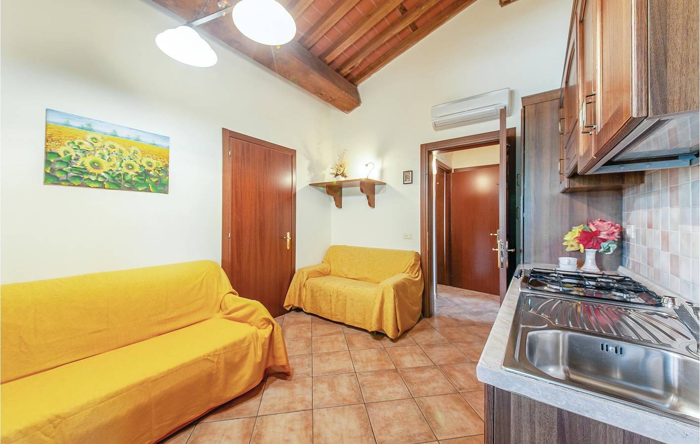 Feriehus for 8 personer med terrasse in Orentano, Castelfranco di Sotto