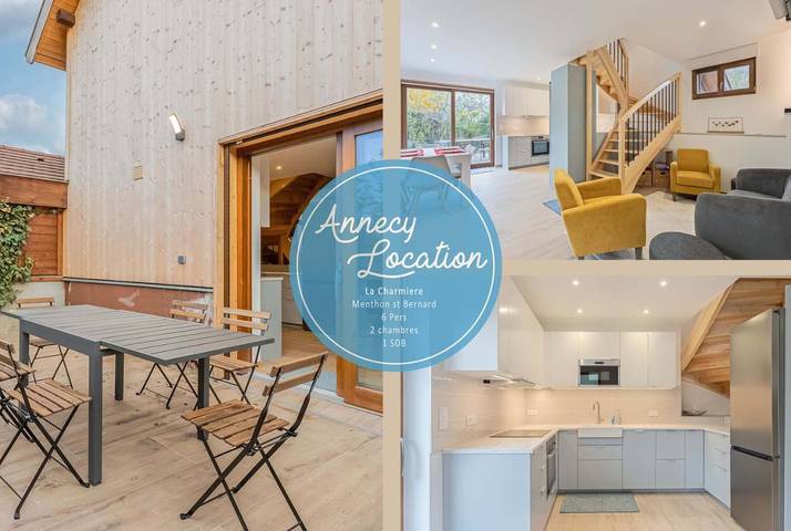 Chalet pour 6 personnes, avec terrasse