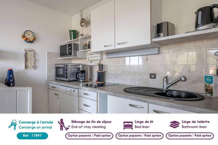 Ferienwohnung für 4 Personen, mit Terrasse und Ausblick in Frankreich - 4
