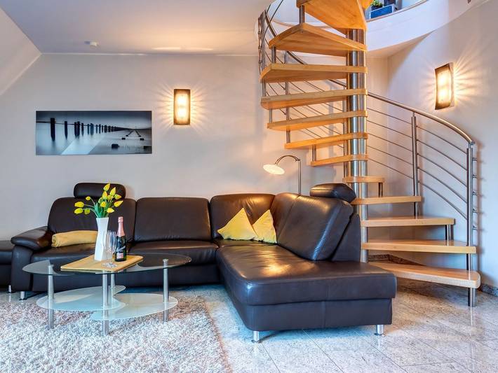 Ferienwohnung für 4 Personen, mit Balkon und Seeblick sowie Sauna in Benz - 4