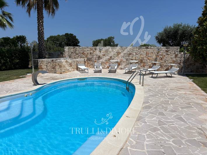Location de vacances pour 6 personnes, avec jardin, animaux acceptés à Castellana Grotte - 4