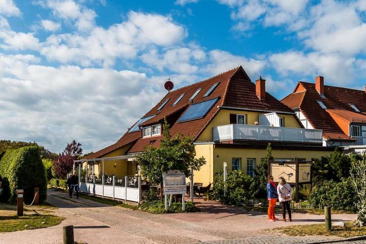 BnB für 3 Personen, mit Terrasse und Ausblick in Ahrenshoop