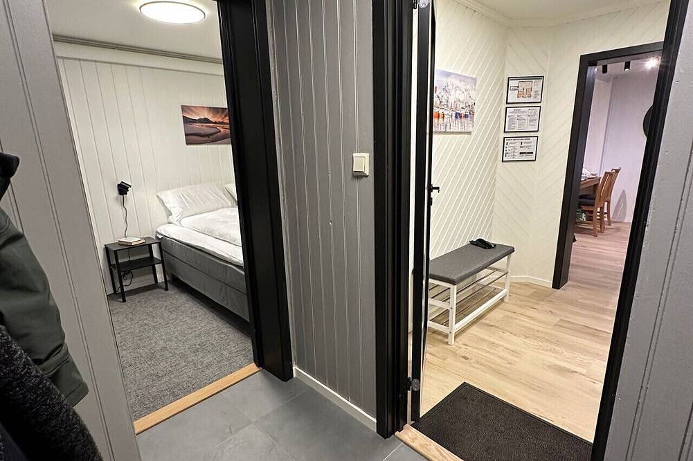 Ganze Wohnung, City appartment with 2 bedrooms and kitchen - Hydrus in Tromsø
