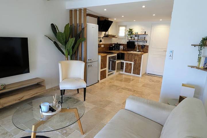 Appartement de vacances pour 4 personnes, avec Terrasse et Piscine