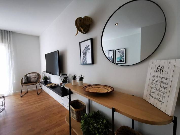 Appartement de vacances pour 6 personnes, avec Balcon dans Villanueva de Gállego