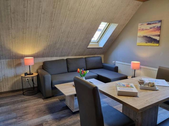 Vakantieappartement voor 4 personen, with Balkon and Terras as well as Tuin and Zwembad in Sieber