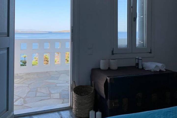 Summer sea view villa Antiparos in Soros (Grecia), Antiparos