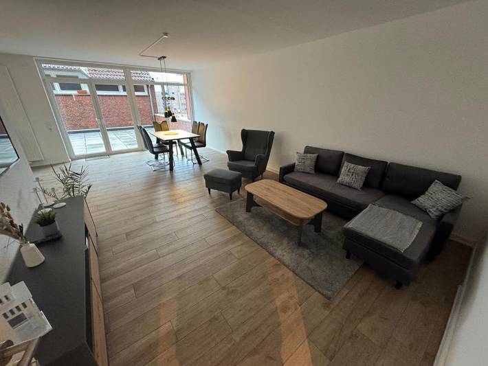 Ferienwohnung für 3 Personen, mit Balkon und Terrasse sowie Ausblick