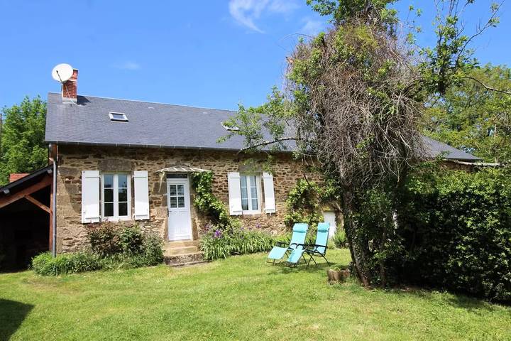 Gîte pour 5 personnes, avec jardin, animaux acceptés