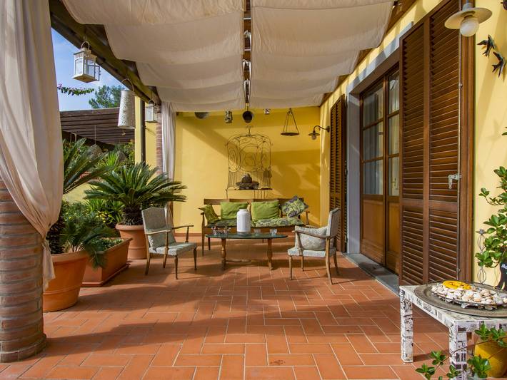 Ferienhaus für 6 Personen, mit Terrasse und Garten in Italienische Riviera - 3