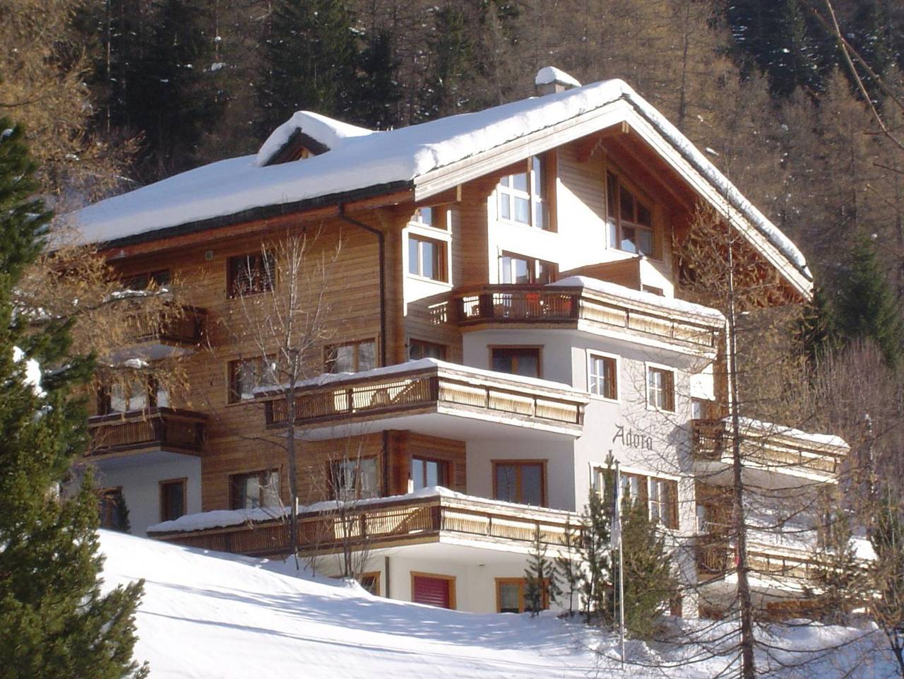 Ganze Ferienwohnung, Adora Leukerbad # - 1-Zimmer-/2-Bettwohnung, Adora 203 # (180203) in Leukerbad, Leukerbad & Umgebung