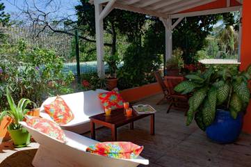 Maison d’hôte pour 6 personnes, avec vue et jardin à Le Moule