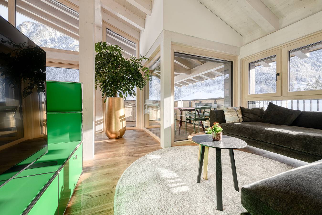 Apartamento inteiro, Luxus Penthouse Zentral in Brand, Brandnertal
