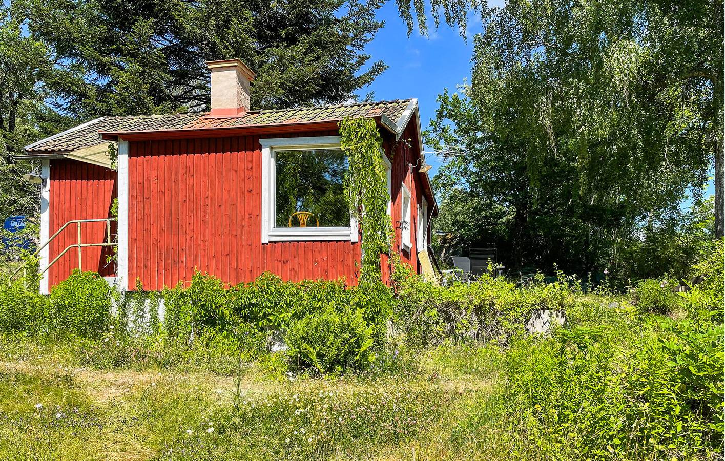 Ferienhaus für 4 Personen mit Garten in Hjälmaren