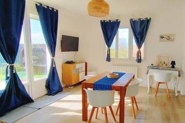 Gîte pour 6 personnes, avec jardin et terrasse dans Plage de Saint-Marguerite sur Mer