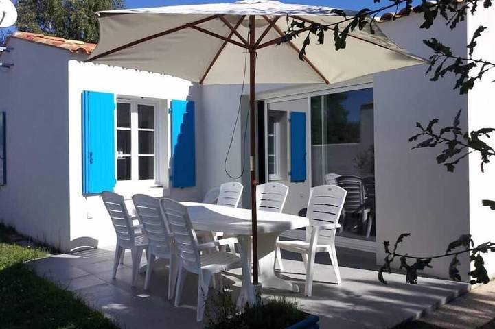 Location de vacances pour 7 personnes, avec jardin et terrasse dans Vert Bois