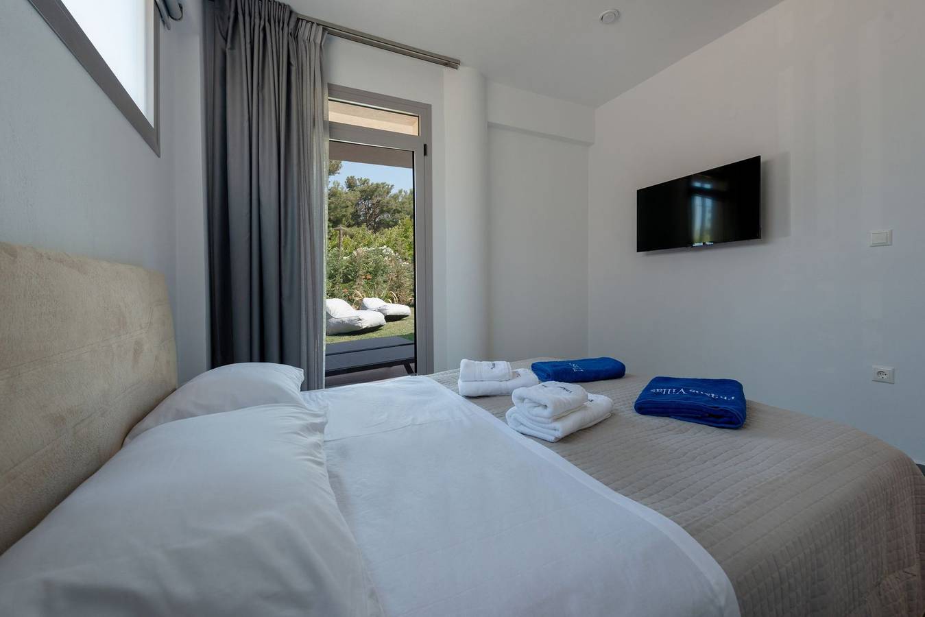 Villa für 8 Personen mit Terrasse in Skala Rachoniou, Thassos