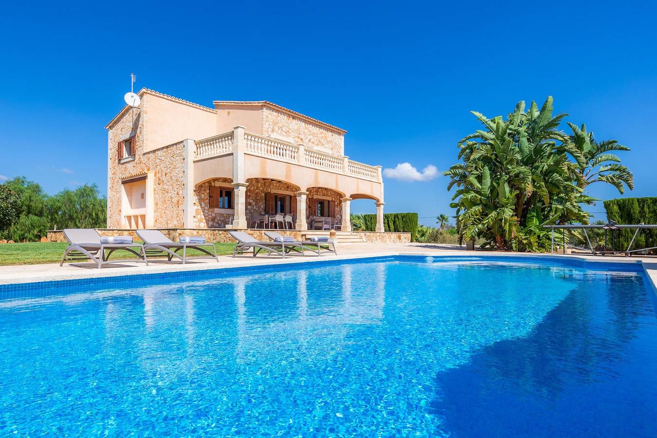 Majorcan villa with pool and privacy - Es Contés in Cala d'Or, Santanyí