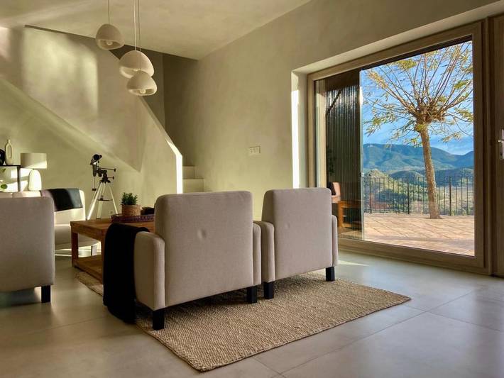 Casa rural con piscina para 6 personas, con piscina además de vistas y jardín en Valle de Ricote - 2