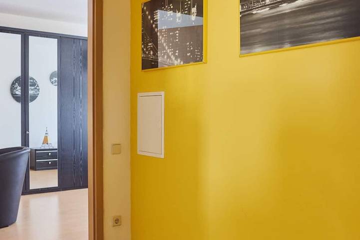 Ferienwohnung für 3 Personen, mit Balkon und Garten, mit Haustier