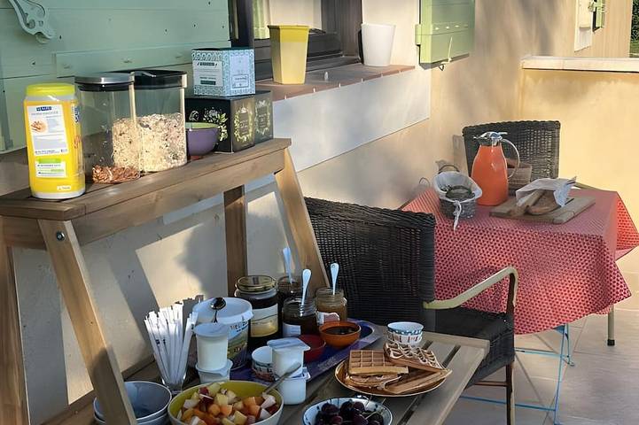 Chambre d’hôte pour 2 personnes, avec piscine et jardin à Saint-Didier - 4