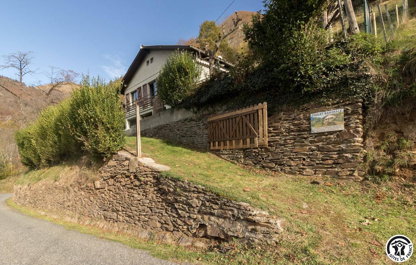 Le Chalet Barimale in Melles, Französische Pyrenäen