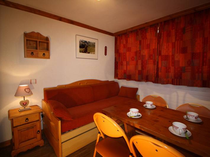 Estudio entero, Estudio renovado para 2 en Tignes in Tignes, Massif de la Vanoise