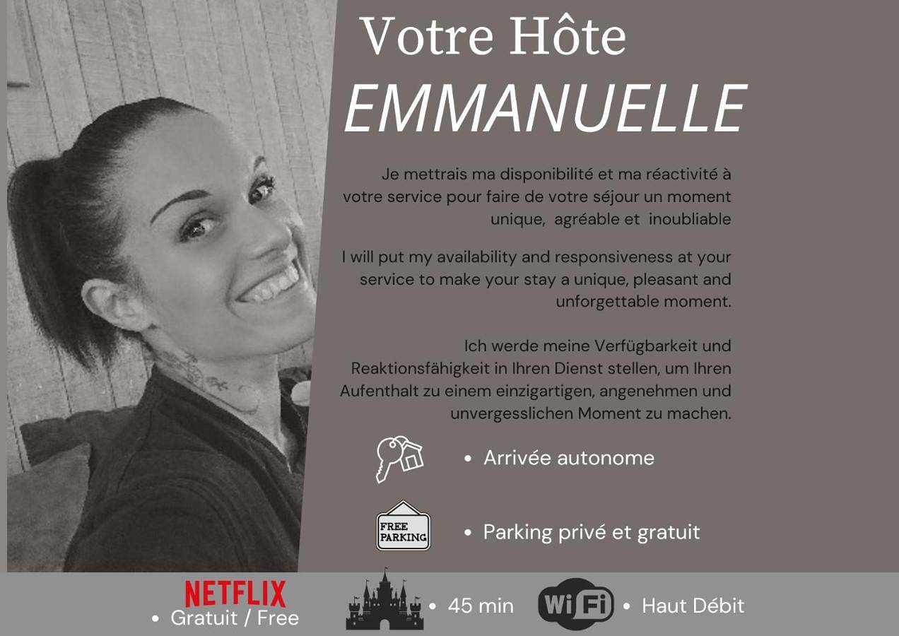 Appartement entier, Apartment with Garden View in Brasles, Aisne