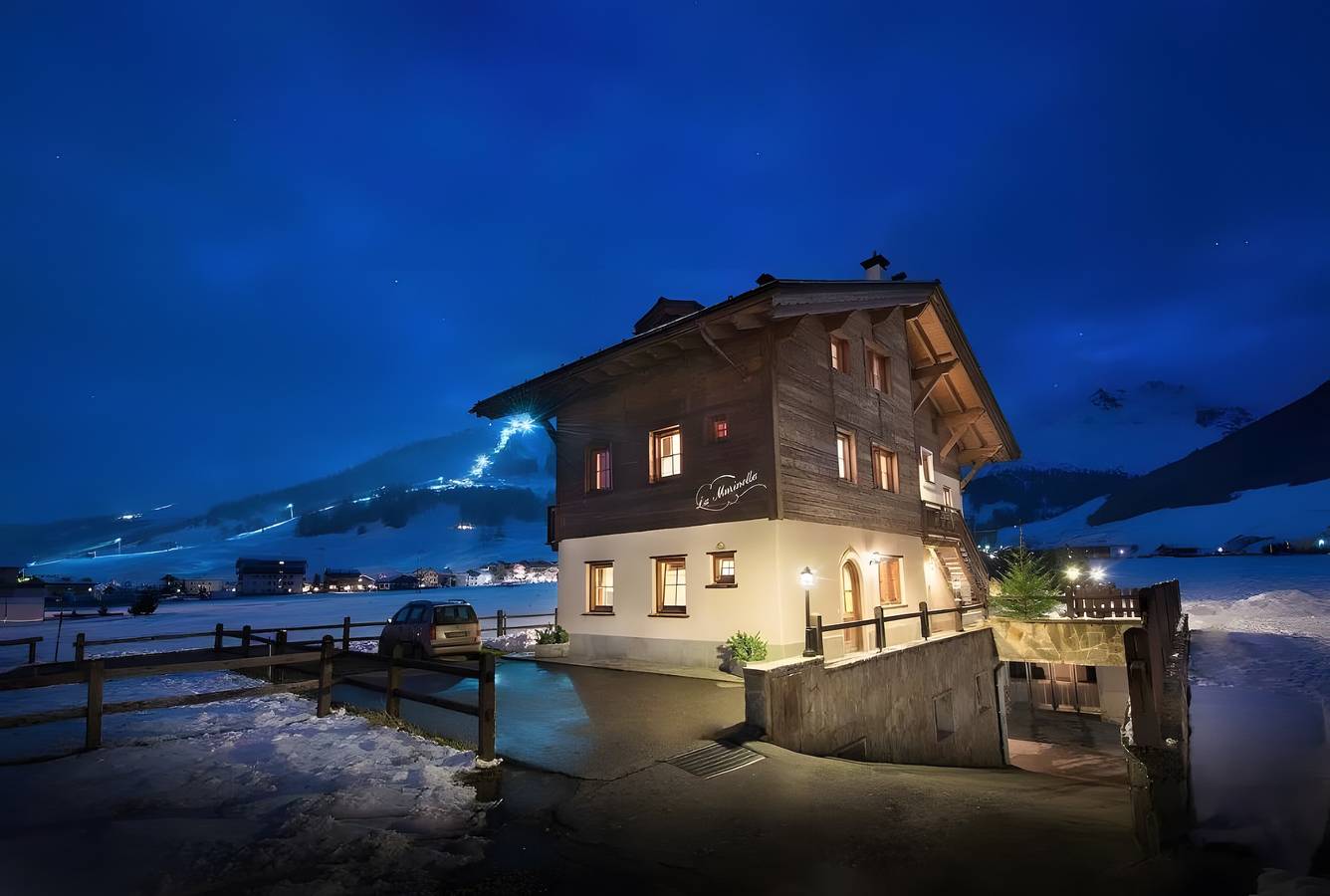 Apartment „Stella Alpina“ mit Seeblick, Gemeinschaftsgarten und Wlan in Livigno (Stadt), Livigno