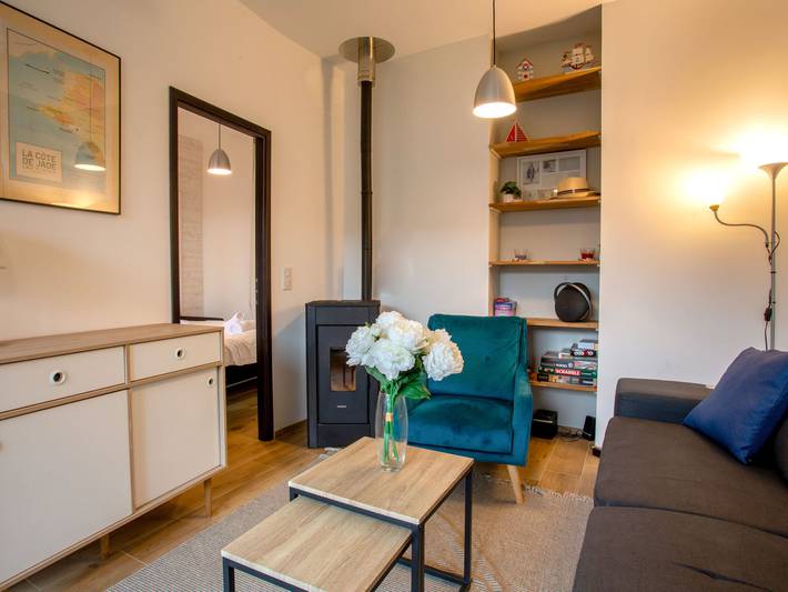 Ferienhaus für 8 Personen, mit Balkon und Garten