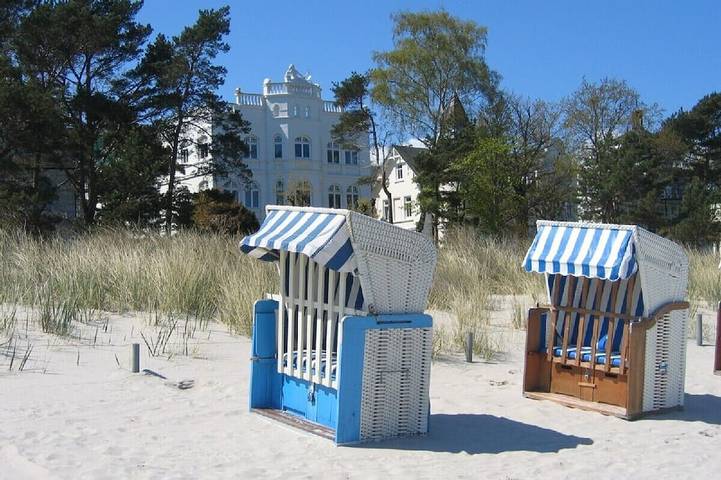 Villa für 4 Personen, mit Terrasse und Sauna in Binz